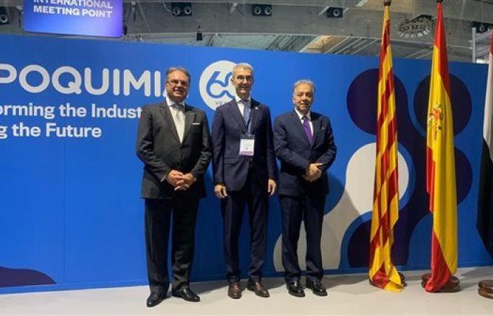 غرفة الصناعات الكيميائية المصرية تشارك كضيف رسمي أساسي في معرض EXPOQUIMIA بأسبانيا