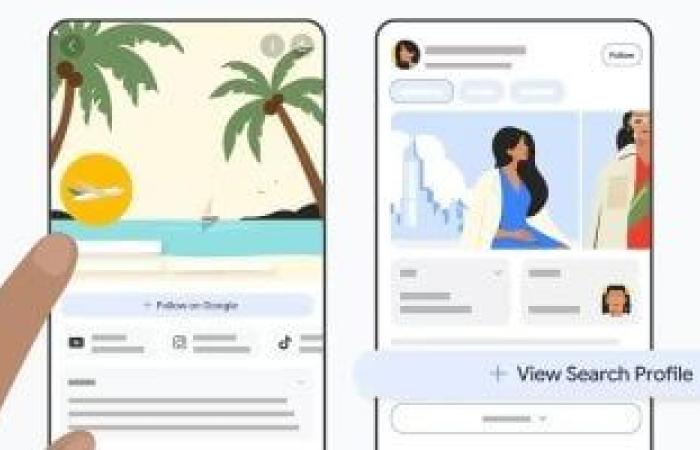 جوجل تطلق Search Profiles لصناع المحتوى.. صفحة موحدة لعرض أعمالهم