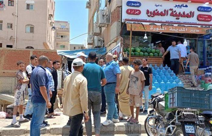 الإسكان: حملات مكثفة في مدينة بدر لإزالة الإشغالات بالمولات التجارية ورفع التعديات بشارع الجامعة