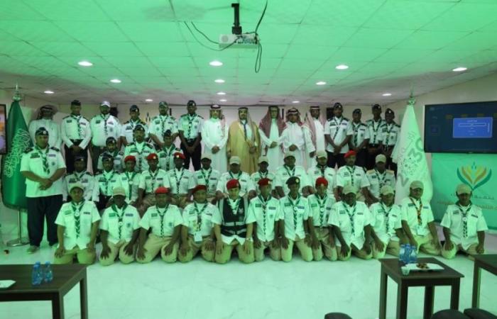 محافظ وادي الدواسر يشهد تكريم المشاركين في معسكرات الخدمة العامة للحج