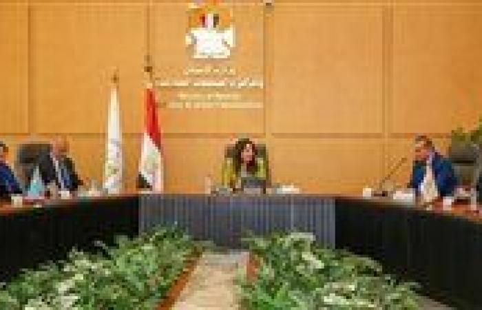 وزيرة الإسكان تتابع موقف مشروعات مياه الشرب والصرف الصحي بمحافظة القليوبية ومدينة العبور