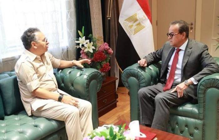 وزير الصحة يبحث مع «سان دوناتو» الإيطالية معدلات تنفيذ مستشفى هليوبوليس الجديد