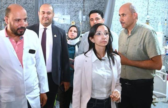 محافظ البحيرة تتابع مستوى الخدمات الطبية بمستشفيي رشيد العام وإدفينا المركزي