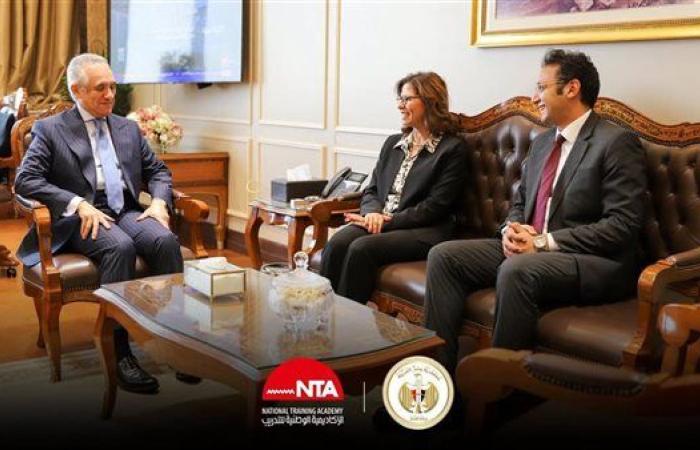 مدير تنفيذي الوطنية للتدريب تلتقي وزير العدل لبحث سبل التعاون المشترك