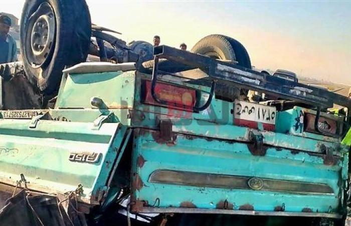 آخر تطورات الحالة الصحية لمصابي حادث طريق مطروح الصحراوي