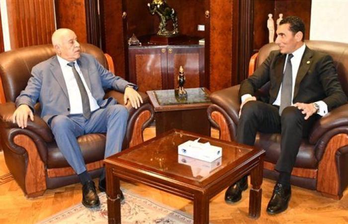 جوهر نبيل يلتقي رئيس المجلس الأعلى للشباب والرياضة بفلسطين لتعزيز التعاون