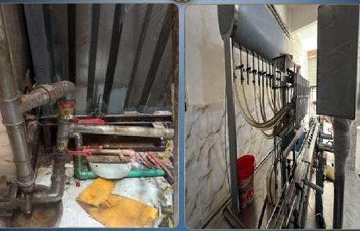 ضبط مصنع غير مرخص لإنتاج زيوت الطعام المغشوشة بالشرقية